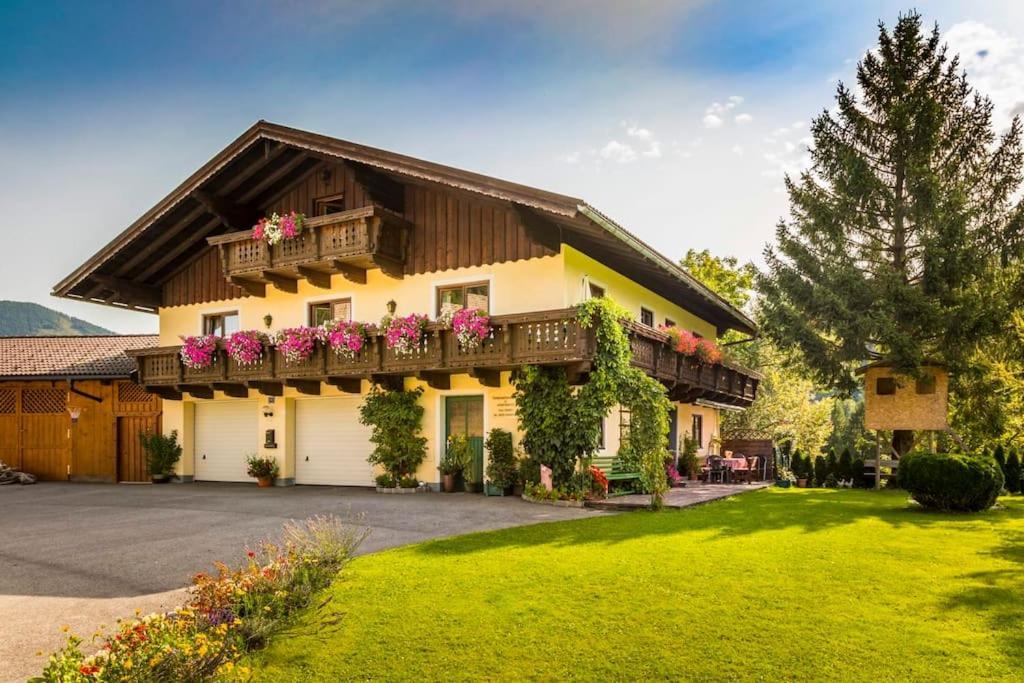 Ferienwohnung Unterwoehrlehen Faistenau Exterior foto