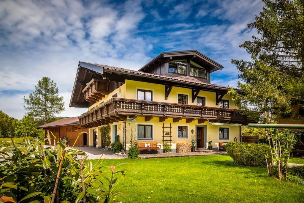 Ferienwohnung Unterwoehrlehen Faistenau Exterior foto